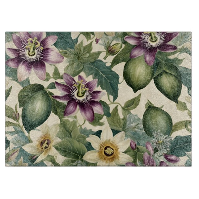 Passionsblommor och Passionsfrukt (Framsidan)