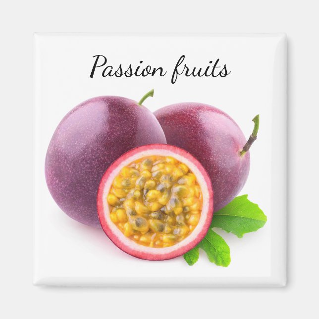Passionsfrukter Magnet (Framsidan)