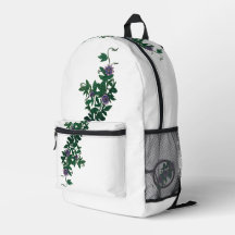 PassionVine Tryckt Ryggsäck