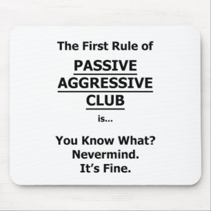Passiv aggressiv Klubb Musmatta
