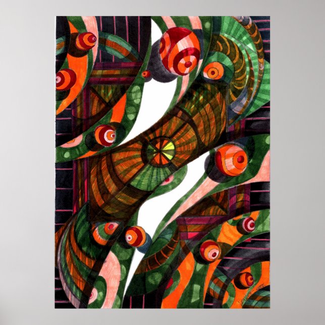 Passiv kuriositet poster (Framsidan)