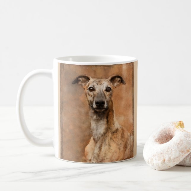 Passiva Hund Lägg till Namn Kaffemugg (Med munk)