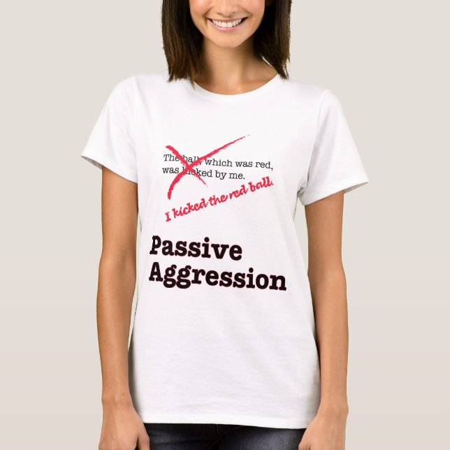 Passivumagression Tee Shirt (Framsida)