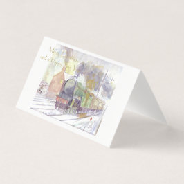 Passjokertecken för flygande Scotsman Kort