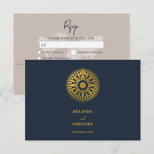 Passkompass för destinationsbröllop Bröllop OSA Kort