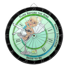 Passning inför Ring Bachelorette Party Blond Darttavla