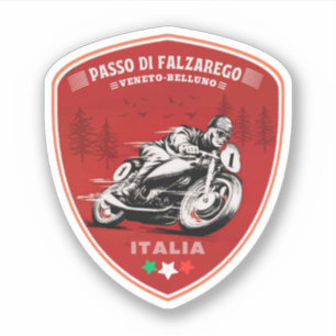 Passo di Falzarego-italiensk bergspassresa Klistermärken