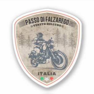 Passo di Falzarego-italiensk bergspassresa Klistermärken