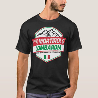 Passo Di Mortirolo Cycling Italien T Shirt