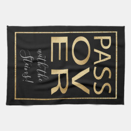 Passover Classic Guld Kitchen Towel Kökshandduk