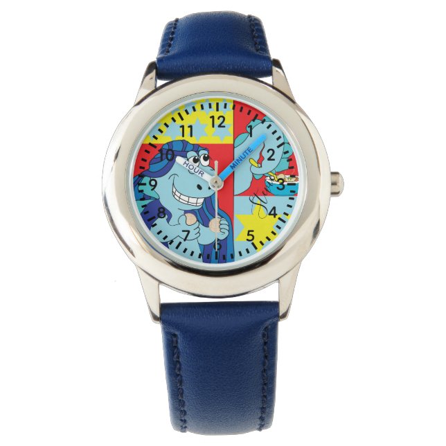 Passover Dinosaur Matzah Soppa Watch Personalize Armbandsur (Framsida)