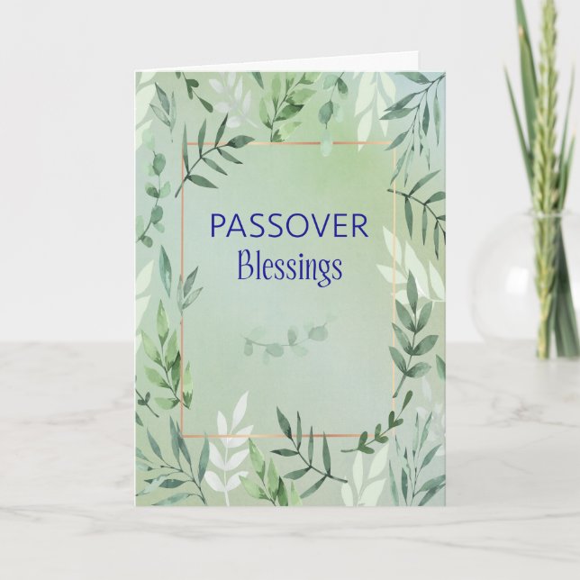 Passover för mordotter med barn kort (Framsida)