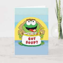Passover hälsningskort "Har Soppa" Kort