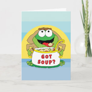 Passover hälsningskort "Har Soppa" Kort
