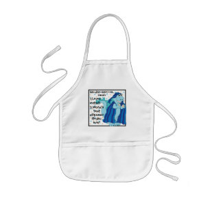 Passover Kids' Apron Sedersaurus Dinosaur Barnförkläde