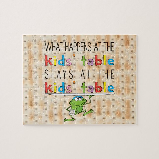 Passover Kids' Bord Puzzle for Children Pussel (Horisontell)