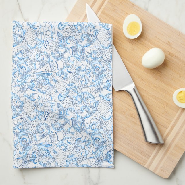 Passover Kitchen Towel - Mx & Match Dinnerware Kökshandduk (Vikt i Fjärdedel)