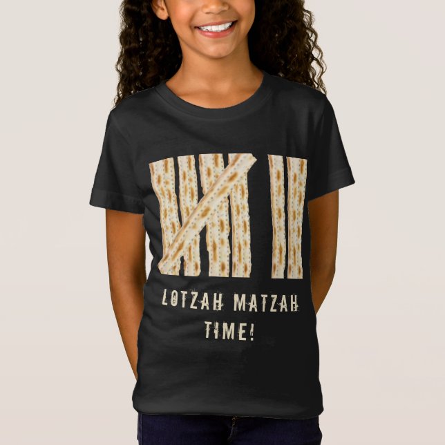 Passover Lotzah Matzah 7 dagar T Shirt (Framsida)