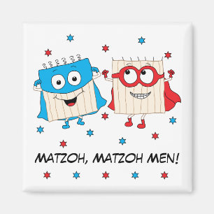 Passover Magnet Square "Matzoh Manar"