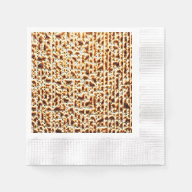 Passover Matzah decor Pappra Tallrikar Pappersservett (Framsidan)