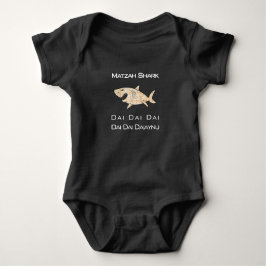Passover Matzah Shark Kids'Baby Bodykostym T Shirt
