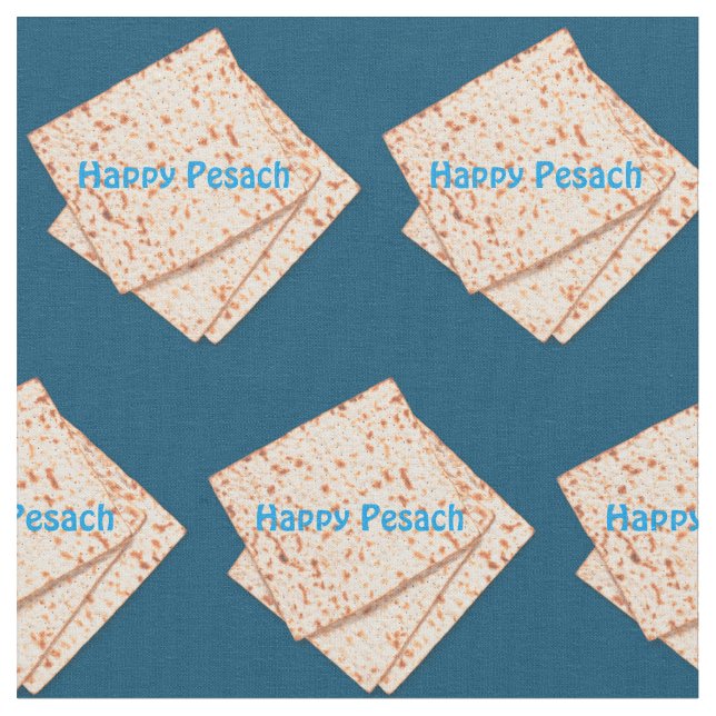 Passover Matzo Fabric Tyg (Närbild)