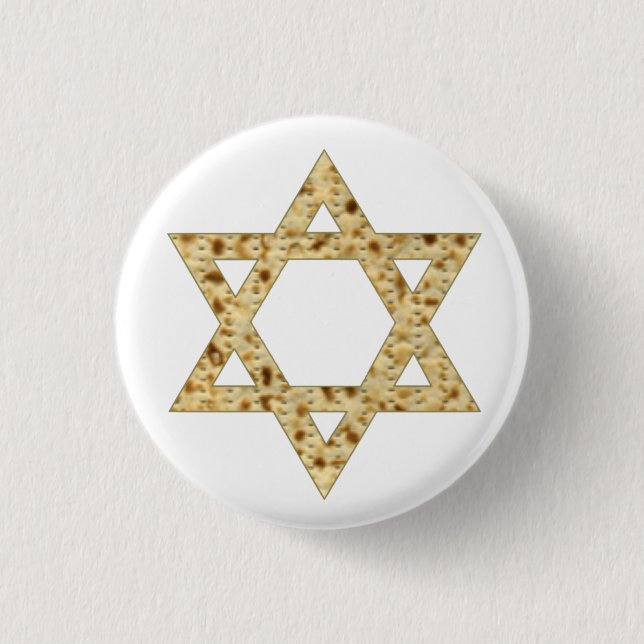Passover Matzoh Star of David Knapp (Framsida)
