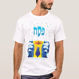 Passover Moses & Israelites flykt från Egypten T Shirt