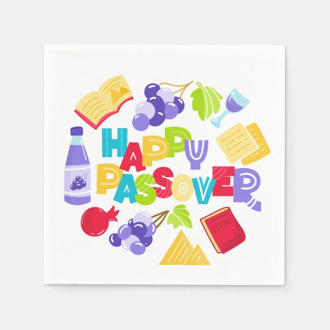Passover Napkins Pappersservett (Framsidan)