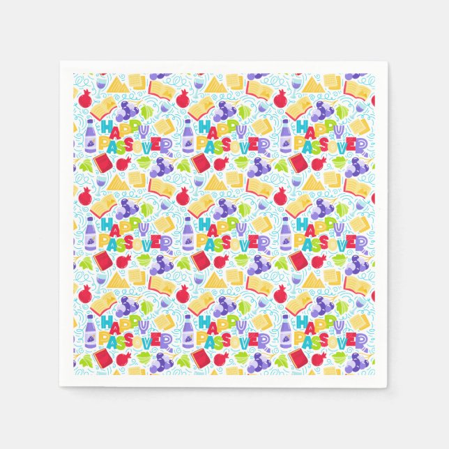 Passover Paper Napkin Pappersservett (Framsidan)