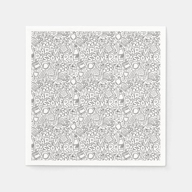 Passover Paper Napkins Pappersservett (Framsidan)