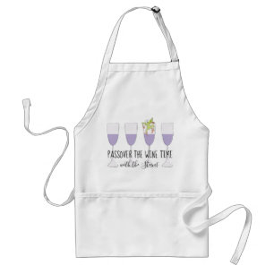 Passover "PassoverWineTime", standardpron Förkläde