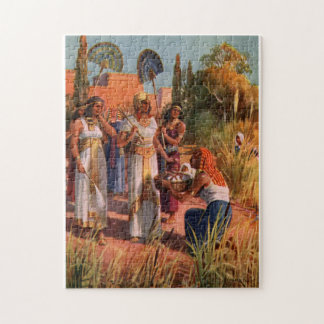 PASSOVER PUZZLE MOSES SOM BABY PUSSEL