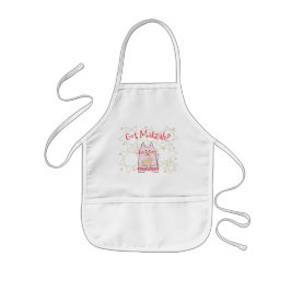 Passover "Rosa Ballerina Cat" Kids Apron Barnförkläde