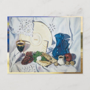 Passover Seder Vykort