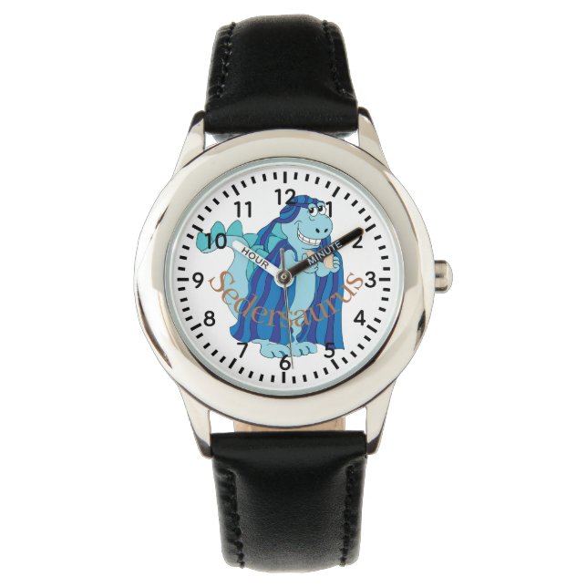 Passover Sedersaurus Personalize Armbandsur (Framsida)