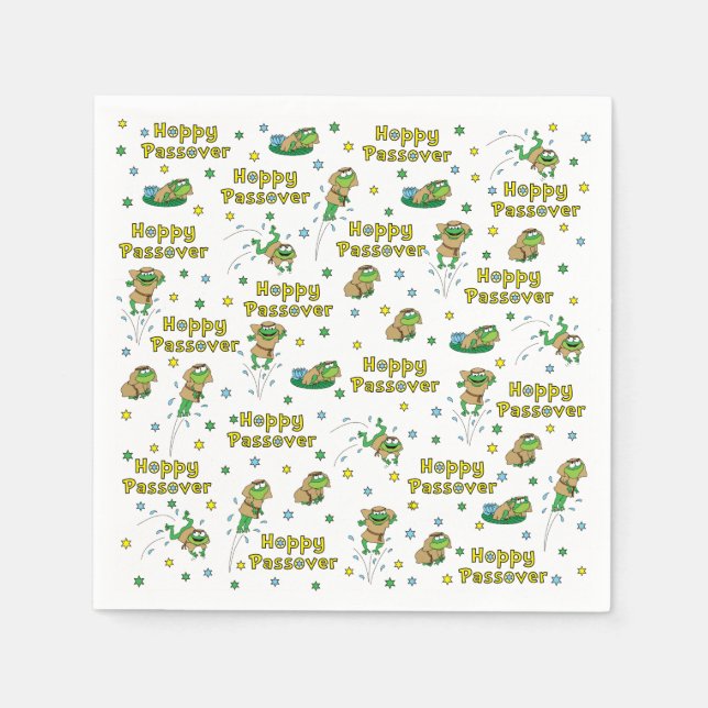 Passover Standard Cocktail Napkins Pappersservett (Framsidan)