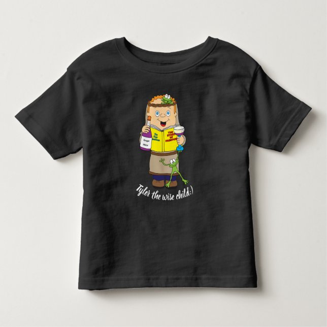 Passover "The Wise Child" Barn T-Shirt (Framsida)