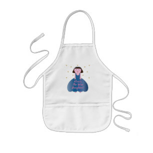 Passover "The Wise Daughn" Barn Apron Barnförkläde