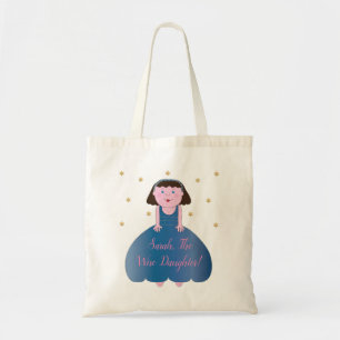 Passover Tote Bag "The Wise Daughn" Tygkasse