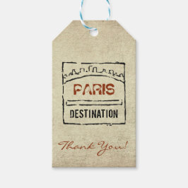 Passport Frimärke Gift-Märkre Presentetikett