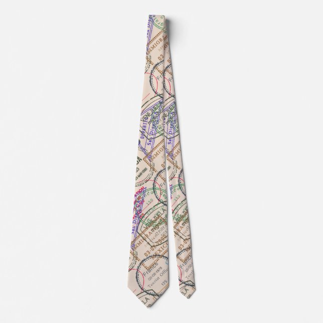 Passport Frimärke Travel Slips (Framsida)