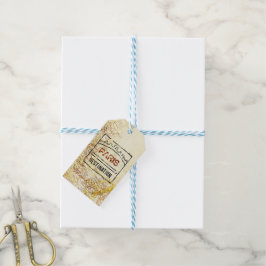 Passport Karta Gift-Märkre Presentetikett