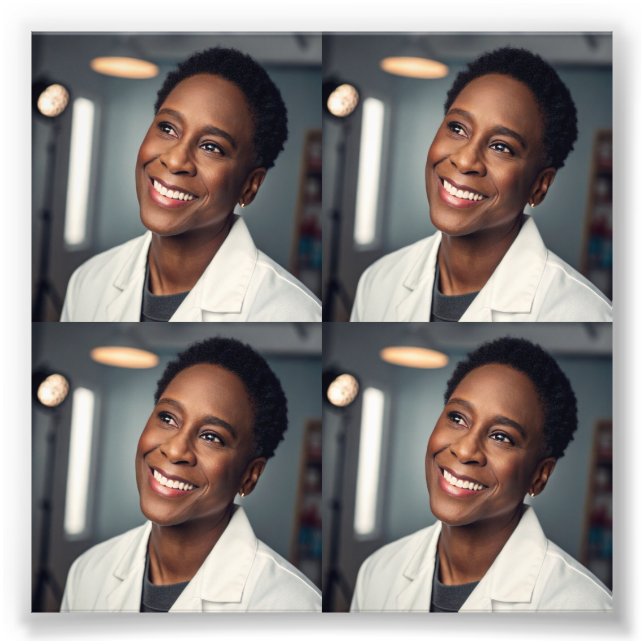 Passport Size Photo Print 2x2 Inch Image for Visa Fototryck (Framsidan)