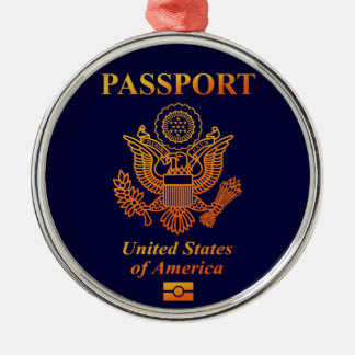 PASSPORT(USA) JULGRANSPRYDNAD METALL