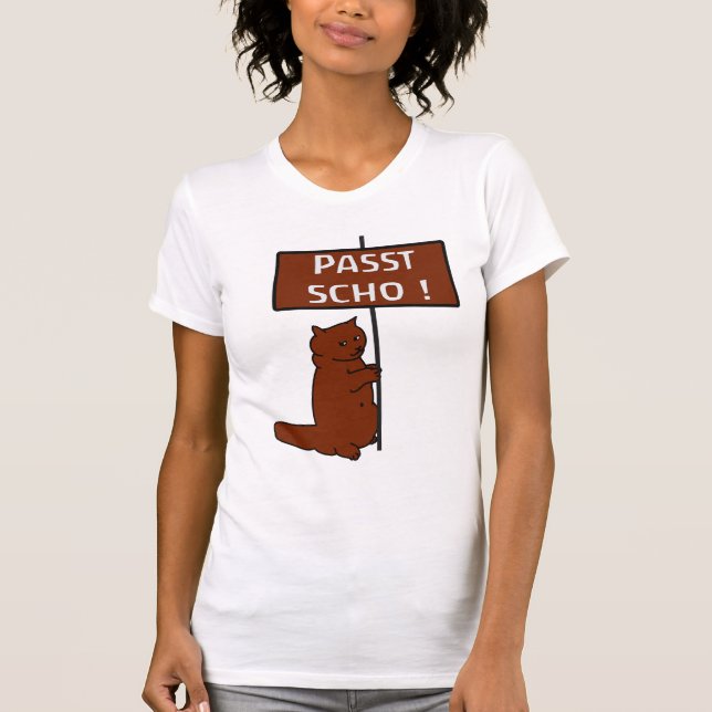 Passt scho! tröja (Framsida)