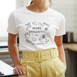 Pasta Älskare Doodle T-Shirt