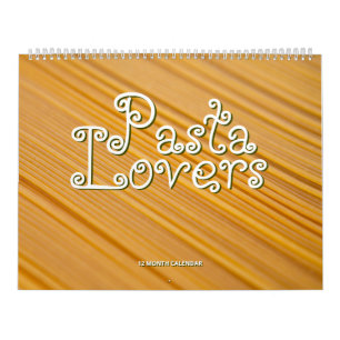 Pasta Älskare Kalender