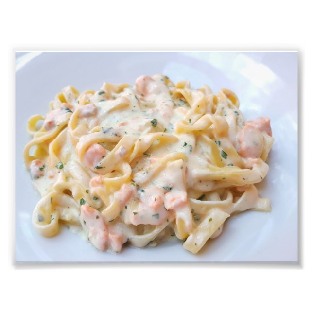 Pasta Anpassningsbar Food Photo Fototryck (Framsidan)