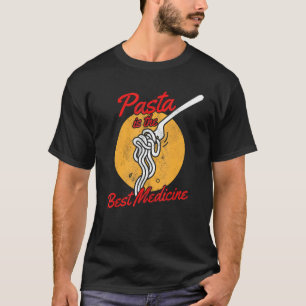 Pasta är den bästa medicinen i Italien Carbonara P T Shirt